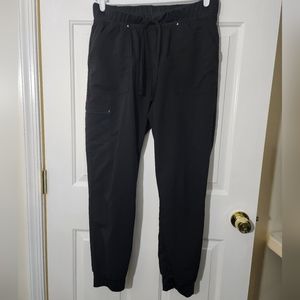Scrubstar Women's L Black jogger scrub bottoms